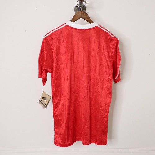 Vintage 90's Adidas Trefoil Striped Men's Soccer JERSEY Shirt Sz S NOS NEW - Picture 5 of 6