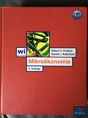 Mikroökonomie Pearson Studium - Economic VWL Wirtschaftsbuch 6. Auflage