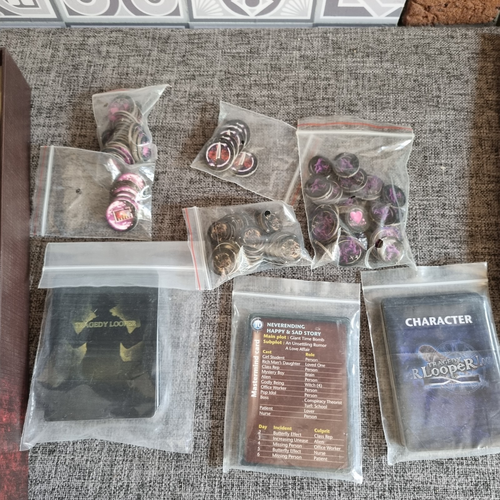 Juego de Mesa Tragedy Looper - Juegos Z-Man - 100% Completo - Imagen 3 de 4