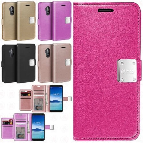 Teléfono celular casos de cartera para Zizo Alcatel-Lucent