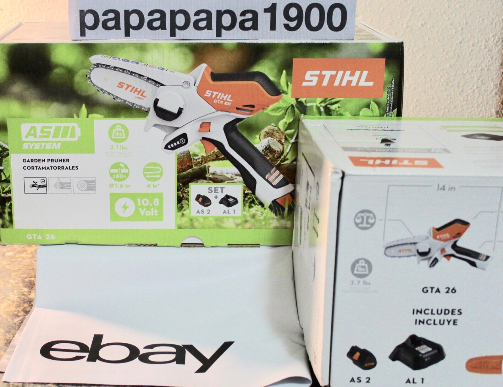 STIHL GTA 26 Potatore a Batteria