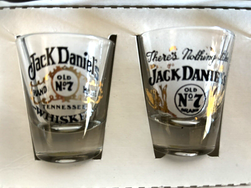 Jack Daniels Old No. 7 Tennessee Whiskey Glasses Set Of 4 VINTAGE 1 1/2 oz. - Picture 6 of 7