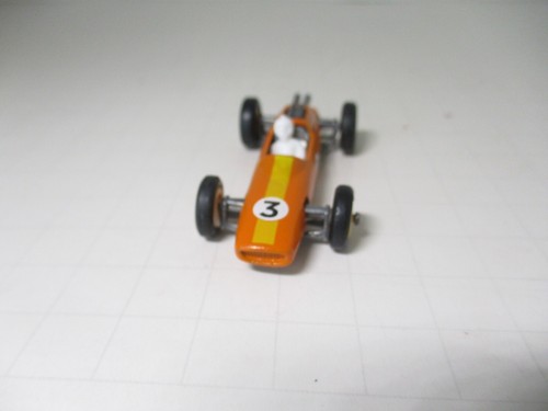 Lesney Matchbox #19d Lotus F1 Rennwagen - Resto-Mod bis fast minzig selten orange b