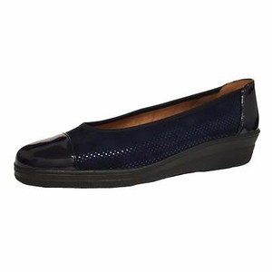 Leather Pump Shoe Gabor Amy 05.106.36 Navy Patent