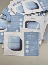 30 X LANEIGE WATER BANK BLUE HYALURONIC GEL MOISTURIZER SAMPLE PACKETS 2ML*30