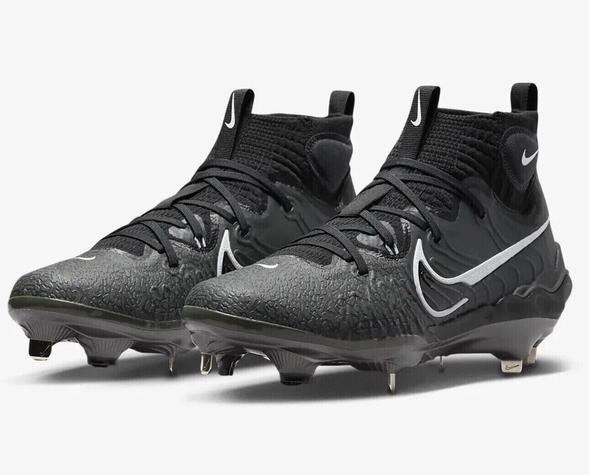 Nike Alpha Huarache NXT Men's Size 9.5 Black Metal Baseball