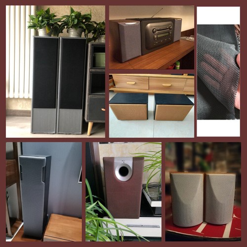 Speaker Cloth Cover Audio Grill Mesh Fabric Dustproof DIY Material Sew By Meter - Picture 8 of 34