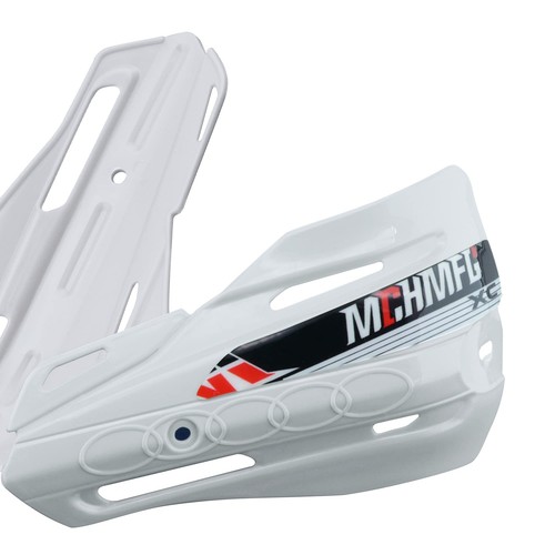 Dirt Bike Hand Guards White Universal Motorcycle Handguards Grips Pit ATV MX - Picture 4 of 7