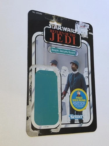 CARDBACK ONLY for Vintage Star Wars BLACK BESPIN GUARD 48 BACK NIEN NUNB Offer