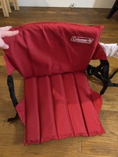 Coleman Portable Stadium Seat Cushioned, Red