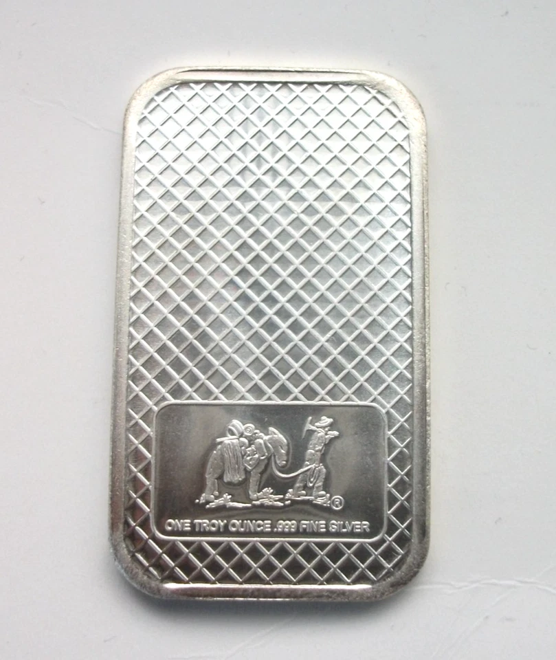 Lingot 1 Once Argent pur 0.999 SilverTowne Silver Bar Oz - Photo 3/4