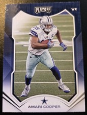 2021 Panini Playoff Football Amari Cooper #102 Dallas Cowboys