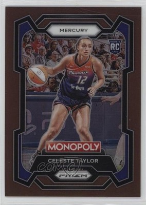 2024 Panini Prizm Monopoly WNBA Brown Prizm 165/249 Celeste Taylor #66 11if