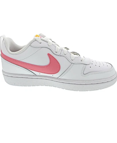 Nike Court Borough Low 2 (GS) BQ5448 124 corallo bianco taglia 6 anni bambino grande