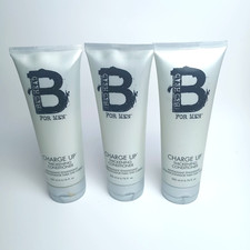 Bed Head for Men by TIGI Charge Up Thickening Conditioner 6.76oz Lot of 3