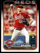 2024 Topps Carson Spiers Rookie Cincinnati Reds #365