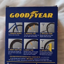 Goodyear 29" Heavy Duty Bicycle Tube 1.9-2.3 with Tire Lever