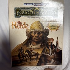 TSR Advanced Dungeons & Dragons Forgotten Realms The Horde Campaign 1055 1990