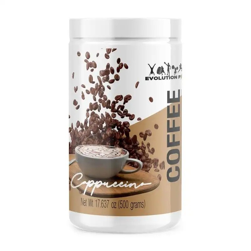 Evolution Fit Cappuccino Coffee Supplement &ndash; 17.637 oz (500g)
