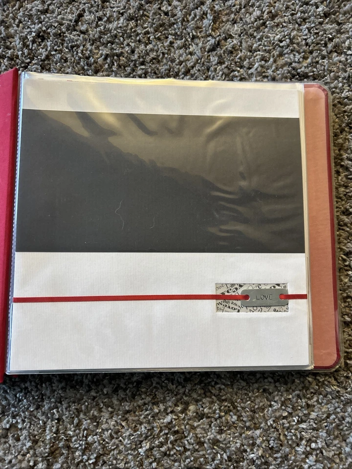 Novo Creative Impulse 8x8 Love pré-design Post Bound Memory Book Álbum 20 Páginas - Imagem 2 de 4