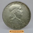 1949 Franklin Half Dollar, 90% Silver, High Grade - #C59673NQ