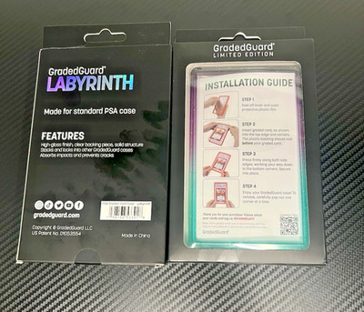 GradedGuard LABYRINTH PSA Slab Guard Protector Case LOT OF 2 Limited Edition
