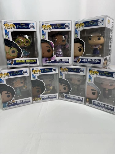 Funko Pop Vinyl Disney Encanto Lot of 7 NIB