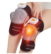 Cordless Heating Pad for Knee with Knees Massager, Vibration Leg Warmers ..  195