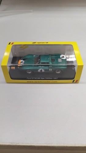 Spark Ford Gt40 6Th Spa 1967 1/43 Minicar