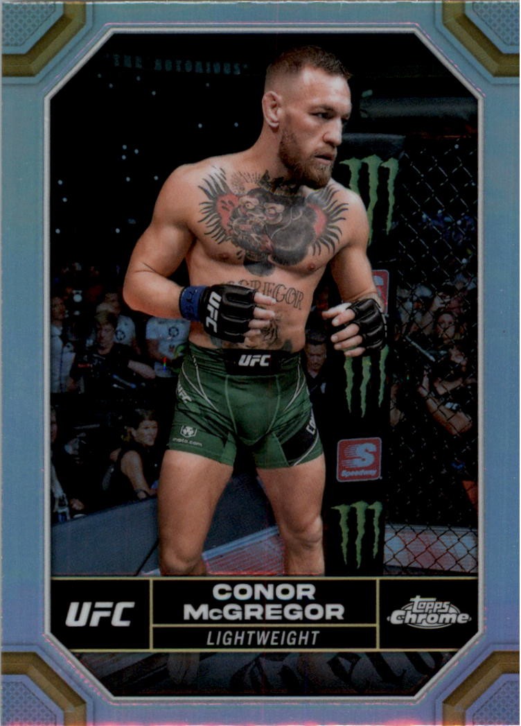2024 Topps Chrome UFC Refractors #49 Conor McGregor - MMA