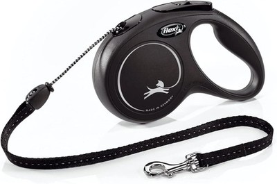 FLEXI New Classic Cord Retractable Dog Leash for Medium Dogs up to 44 Lbs.   16 