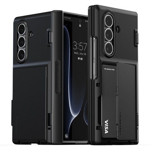 For Galaxy Z Fold 7 Case VRS DESIGN Modern Go 360 Screen Protector Wallet Cover - Picture 15 of 18