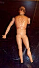 Vintage 1964 G.I. Joe Flocked Face Talking Action  Figure for Parts Only