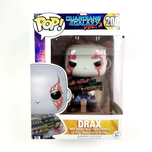 Funko Pop Marvel Guardians of the Galaxy Vol.2 Drax #200 Figure BobbleHead NIB