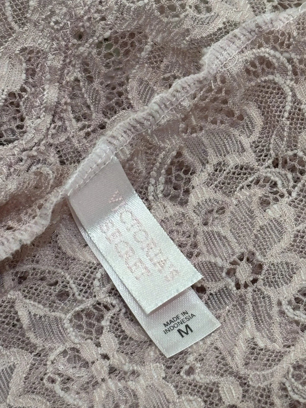 UNDERCOVER Abito Slip Vintage Y2k Victoria’s Secret Coquette Fairycore Rosa Pizzo Medium