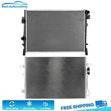 Aluminum Radiator And A/C Condenser For 2011 2012 2013 2014-2019 Dodge Journey
