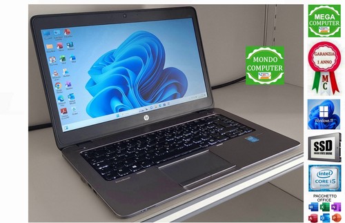 Computer Portatile HP 840 G2 CPU Intel Core i5 5200U SSD Windows 11 PRO prezzo ebay
