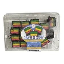 Carlotta's Authentic Italian Rainbow Cookies | 13 Ounces