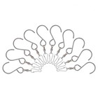 10 Stück Swivel S Hängehaken Clips für Windspinner Wind Chimes Garden