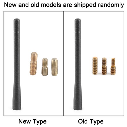 Car 4.7in Car Short Antenna Aluminum Alloy AM/FM Mast Fits For Silverado - Picture 9 of 17