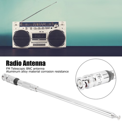 Antena radiowa FM Antena radiowa BNC ze stopu aluminium 76-108 MHz Antena - Zdjęcie 3 z 13