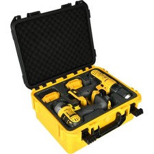 Impact Drill Driver Case Waterproof Storage Box for Dewalt 20V MAX XR Tools