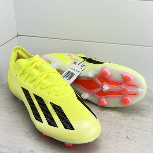 Adidas X Crazyfast Pro FG Solar Energy Pack IG0601 Soccer Cleats Mens Size 9.5 - Picture 1 of 6