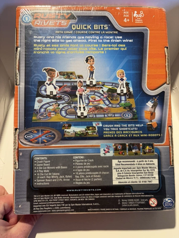 Rusty Rivets Quick Bits Path Game Board Game with Crush Figure - Image 2 of 4