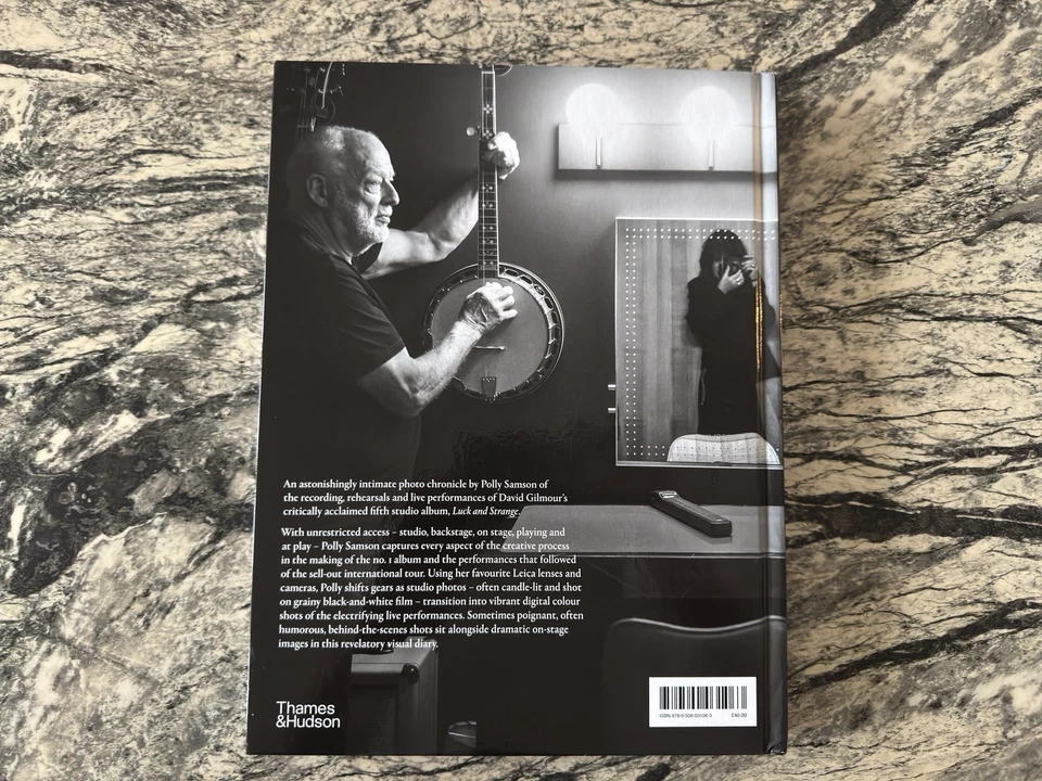 David Gilmour Luck and Strange Signed Autographed Pink Floyd Hardback✅ - Image 4 of 4