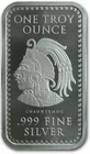Aztec Calendar / Cuauhtemoc 1 oz .999 Silver Bar