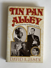 Tin Pan Alley by David Jasen; 1st Edition, 1988, 30+ Photos, VG / VG+ Condition