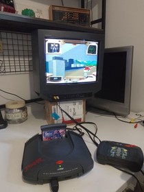Atari Jaguar Console with Controller, Game, Power Supply & Cable