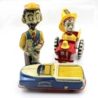 Vintage Louis Marx & Co. BO Plenty Fireman Modern Decor Wind Up Toy Lot 3 #X1297