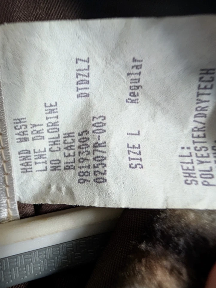 Cabelas Men's Vintage Super Slam Made In USA Camo Hunting Jacket Size L - Image 4 of 4